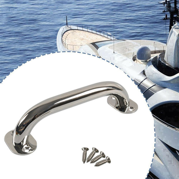 RV Yacht Marine Boat Handrail Stainless Steel Adjustable 8" Grab Handle