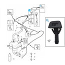 Window Plastic Windscreen Nozzle Sprayer Car Washer Nozzle Windshield Washer