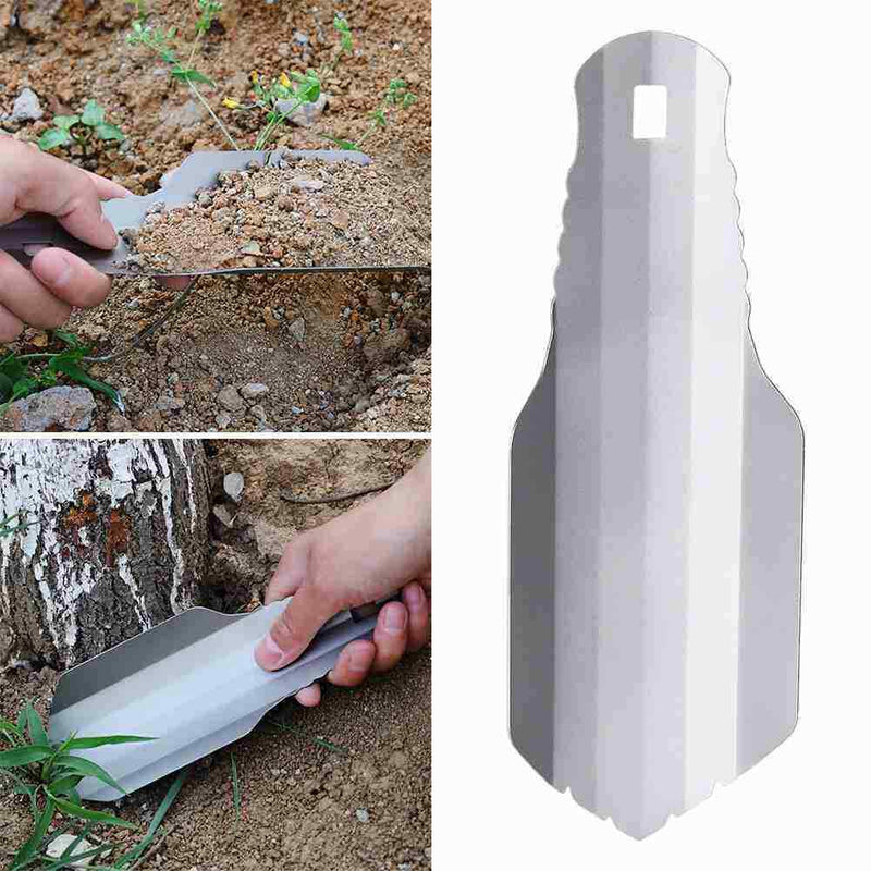 Ultralight Hand Shovel Pure Titanium Portable Digging Outdoor For Camp D1S2