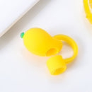 Tips Silicone Straw Plug Drinking Dust Cap Cup Accessories Cartoon Plugs Cover