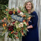 Fall Door WreathThanksgiving Day Christmas Harvest Front-Door Wreath gifts