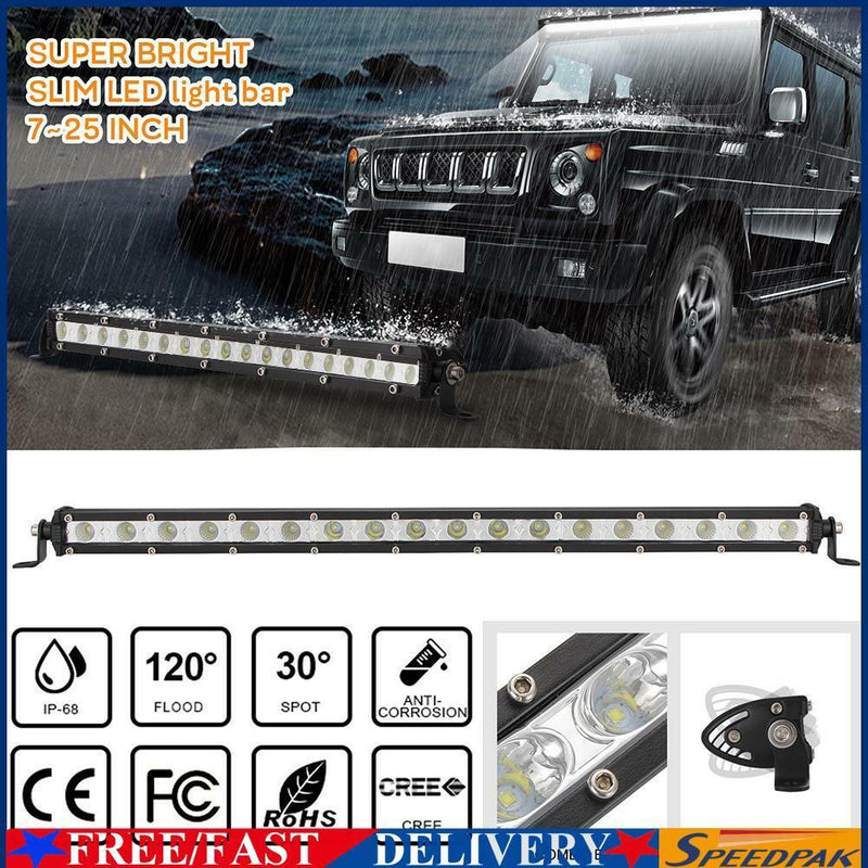 20 Inch 54W LED Work Light Bar Flood Spot Combo Beam Offroad Driving Lamp