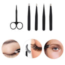 Professional Eyelash Extension Clip Eyebrow Hair Pluckers Women Makeup Tool Sets