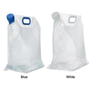 15L Foldable Portable Outdoor Camping Cooking BBQ Water Bag Carrier (Blue)