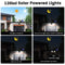 120LED Solar Wall Light 3 Modes Waterproof Folding Deform Induction Outdoor Lamp