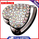 Love Heart Rhinestone Adhesive Car Hook Organizer Storage Hanger Car Indoor