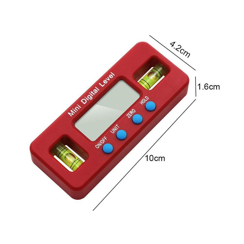 Display Angle Measuring Finder Protractor Inclinometer Water Proof Level Box