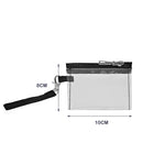 Beach Transparent Cosmetic Bag Women Mini PVC Clear Zipper Clutch Beauty Case