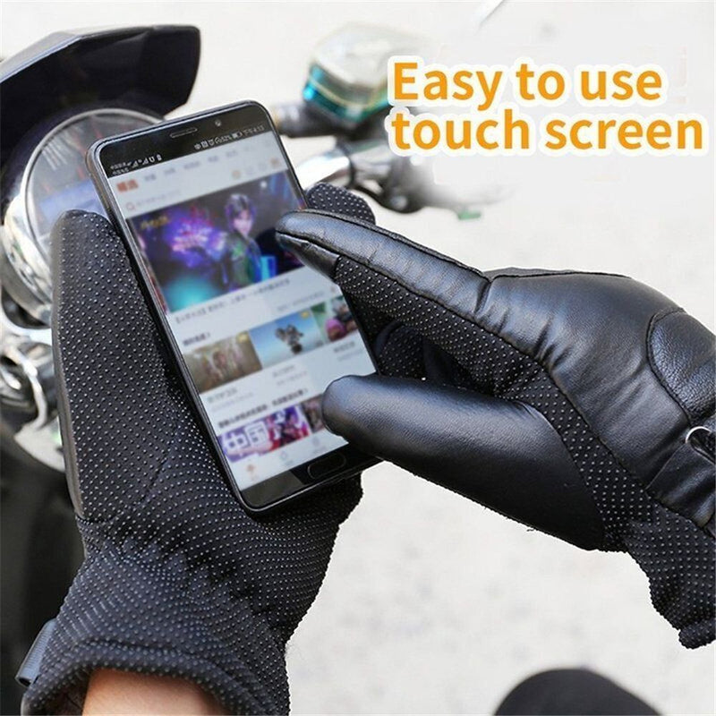Windproof Rechargeable Hand Warmer Heated Gloves Electric Gloves Cycling Gloves