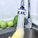 Rotating Faucet Aerator Splashproof Water Filter Tap Water Purifier (Short)