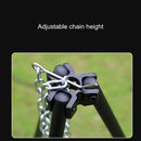 Outdoor Camping Picnic Grill Bonfire Stand Tripod Cooking Pot Hanging Chain Set
