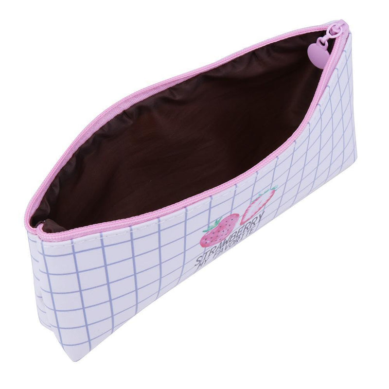 Pencil Storage Bag Waterproof Glasses Holder Organizer Stationery Case(C)