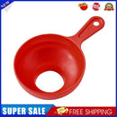 Silicone Folding Retractable Wide Mouth Funnel Liquid Fill Dispenser (Red)
