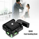 QR40 Camcorder Tripod Monopod Ball Head Quick Release Plate for DSLR Camera Cam