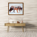 Painting By Numbers Kit DIY Wolf Canvas Oil Wall Art Picture for Living Room
