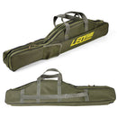Large Capacity Military Backpack Cylindrical Case Bag Rucksack Fishing Gear Bag