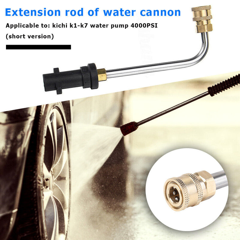 Pressure Washer Gutter Cleaning Wand 1/4 inch Quick Connector for Karcher K