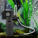 3W 220V 3 in 1 Mini Fish Tank Filter for Aquarium Pond Oxygen Submersible Water