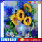 Sunflowers in Vase Oil Painting By Numbers DIY Frameless Picture On Canvas