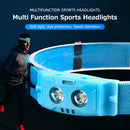 Mini Portable LED Lantern Headlight Multi-function Outdoor Tent Light USB Charge