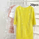 20pcs Dust Cover Garment Storage Organizer Bag Wardrobe-Hanging-Clothing-Ba U8O6