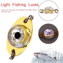 Fishing Lure Trap Light LED Underwater Eye Fishing Squid Bait Lamp (White)