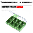 Multi-Slot Lures Bait Hooks Box Fishing Tackle Storage Container (8 Cells) Newly