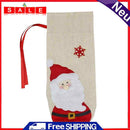 Non-woven Fabric Christmas Wine Bottle Cover Party Decoration (Santa Claus)