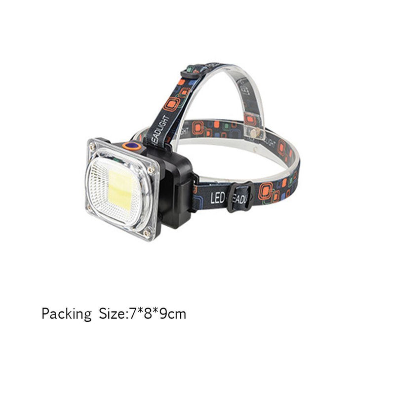 Work Maintenance Searchlight Camping Fishing Headlights COB LED Headlamp
