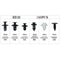 100 in 1 Universal Car Clips Auto Rivets Fasteners Assortment + 6 inch Remover
