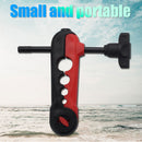 Portable Fishing Line Spooler Rod Winder Spool Line Wrapper (Red+Black) Newly
