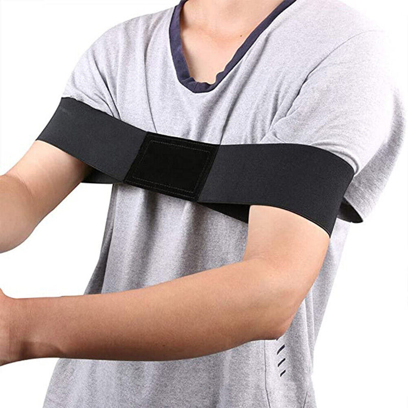 Golf Correction Belt Golf Swing Trainer Elastic Arm Band Alignment Training