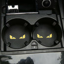 2pcs Car Coaster Water Cup Bottle Holder Anti-slip Mat Pad Silica Gel Non-slip