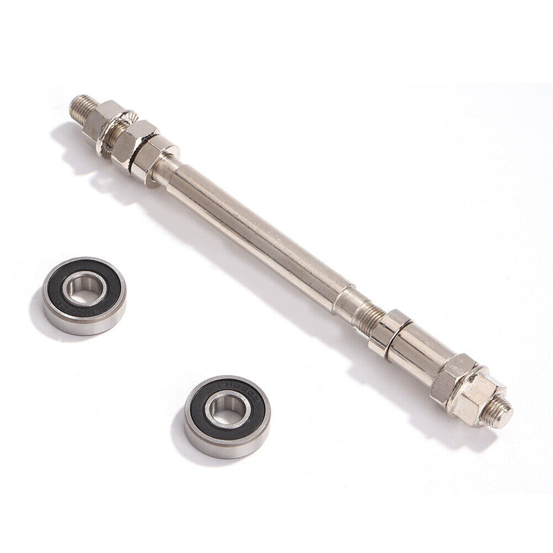 Bicycle Wheel Hub w/ 2 Bearings MTB Spindle Shift Shaft Lever (Rear 180mm) Newly