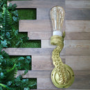 Octopus Wall Light Monster Tentacle Lamp Holder Bulb Light Decor (Green) Newly