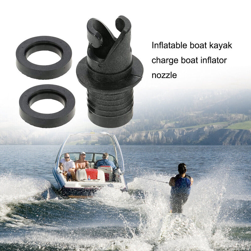 Kayak Inflatable Air Nozzle Valve Hose Adapter Rowing Diving Boats Accessor