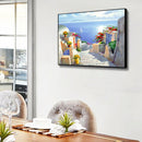 Full Embroidery Stamped Santorini 11CT Needlework DIY Cross Stitch Kits Decor