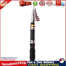 Telescopic Mini Sea Fishing Rod Carbon Fiber Pocket Spinning Pole (2.1m) Newly