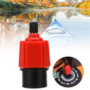 Air Valve Adapter Inflatable Rowing Rubber Boat Paddle Canoe Pump Compressor