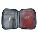 Fashion Floral Print Bible Cover Handbag Waterproof Toiletry Bag (Style 2)