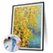 DIY Paint by Number Kit Unique Gift Yellow Flower Pattern Killing Time Tools
