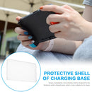 Charging Dock Cover Sleeve Transparent PC Dustproof Protective Case for Switch