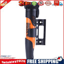 Portable Folding Bicycle Air Pump Inflator for Presta Schrader Valve Orange