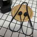 F1 Anti-Lost Wireless Earphone Cable Lanyard for Sony WF-1000xm4 (Black)