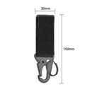 Outdoor Carabiner Keychain Hook Nylon Hanging Webbing Buckle Belt Backpack Cl