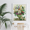 Handmade 5D DIY Special Shaped Diamond Painting Flower Vase Picture Kit Newly