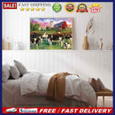 Farm Cow DIY Diamond Painting Kits Full Round Drill Home Wall Decor Art Craft