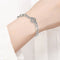 Wrist Stainless Steel Geometric Shape Toggle Clasp Bracelet OT Buckle Chain