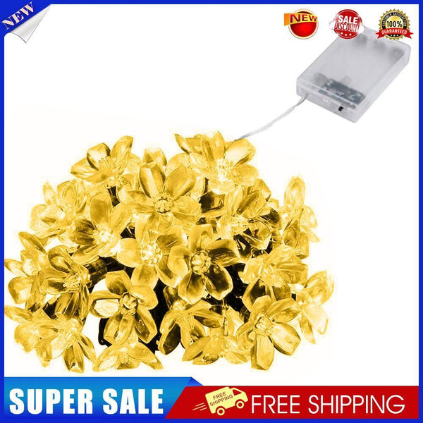 10 LED Cherry Blossom Fairy Light String for Wedding Decor (Warm Light 2m)