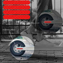 4pcs Electric Scooter Skateboard Stickers Safety Protective Reflective Deca